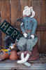 Sitting Rabbit doll