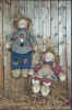 Boy and Girl Scarecrow