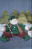 Sitting elf doll