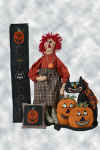 Halloween assortment of dolls